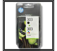 HP 303 2-pack Black/Tri-color Original Ink Cartridge