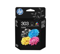 HP 303 2-pack Black/Tri-color Original Ink Cartridges ink cartridge