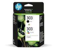 HP 303 2-pack Black/Tri-color Original Ink Cartridges