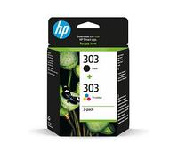 HP 303 Black And Tri-colour Ink Cartridges For HP Printers 2 Pack EXP: 11/2026
