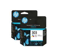 Hp 303 Original Tri-Colour Ink Cartridge 2-Pack One Colour