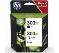 HP 3YN10AE (303XL) Printhead multi pack, 10ml + 12ml, Pack qty 2