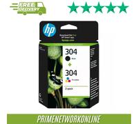 HP 304 2-pack Black/Tri-color Original Ink Cartridges