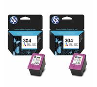 HP 304 Tri-color Original Ink Cartridge
