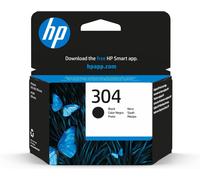 HP 304 Black Ink Cartridge N9K06AE - Original, Genuine, Single Pack