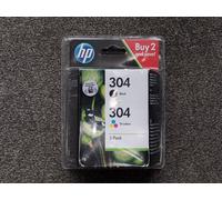 HP 304 2-pack Black/Tri-color Original Ink Cartridges