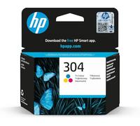 HP 304 Standard Capacity Colour Original Ink Cartridge Page Yield 100 (P/N N9K05AE)