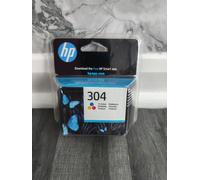 HP 304 Tri-colour Original Ink Cartridge Genuine - New Sealed Ink