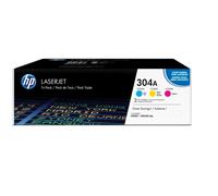 HP 304A Standard Capacity Colour Toner Cartridge Multipack - CF372AM