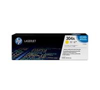 HP 304A Yellow Original LaserJet Toner Cartridge. Colour toner page yield: 2800 pages Printing colours: Yellow Quantity per pack: 1 pc(s)