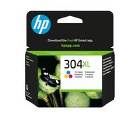 HP 304XL Tri-Colour High Yield Original Ink Cartridge (N9K07AE) - Works with: HP AMP, DeskJet 2622, 2634, 2630, 3764, 3760, 2633, 2632, 3720, 3730,