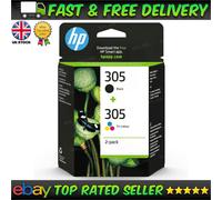 HP 305 2-Pack Tri-color/Black Original Ink Cartridge