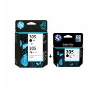 HP 305 / 305XL / 307XL Black / Tri-Color Ink Cartridges DeskJet 2710 2710e Lot