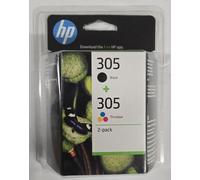 HP 305XL ink cartridge 2 pc(s) Original High (XL) Yield Black, Cyan, Magenta, Yellow