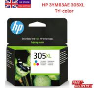 HP 305 Black Tri Colour Original Ink Cartridges (6ZD17AE) HP Printer Ink