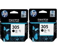 HP 305 Pack of 2 Genuine Black Ink Cartridges (6ZD18AE)