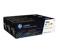 HP 305A 3-pack Cyan/Magenta/Yellow LaserJet