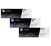 HP 305A, Colour LaserJet Pro Toner Cartridge CE410A, CE411A, CE413A, CE412A LOT