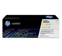 HP 305A Toner Cartridge, Yellow - 1-pack