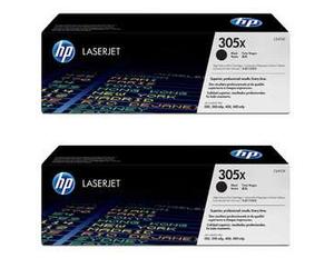 HP 305X original toner cartridge black high capacity 2 x 4.000 pages 2-pack