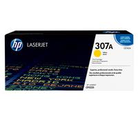 Genuine HP 307A Standard Laserjet Toner Cartridge - CE742A -Yellow