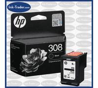 HP 308 Black Ink Cartridge - For ENVY / DeskJet / PhotoSmart