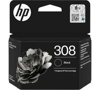 HP 308 Black Original Ink Cartridge Genuine Inkjet Printer Cartridge 7FP21UE