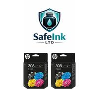 HP 308 Combo pack x 2