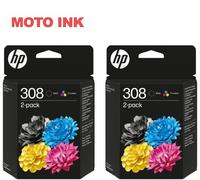 HP 308 Combo pack x 2
