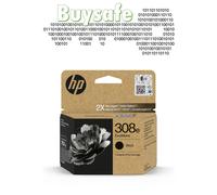HP 308e EvoMore Black High Capacity Ink Cartridge - 7FP22UE (Original)