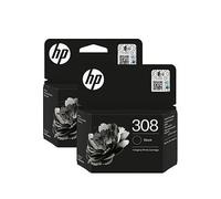 Hp 308 Original Black Ink Cartridge 2-Pack One Colour