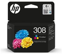 HP 308 Tri-color Original Ink Cartridge