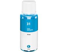 HP 31 (1VU26AE) Ink Bottle Compatible Cyan