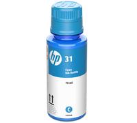 HP 31 Cyan Ink Bottle - 1VV26AE
