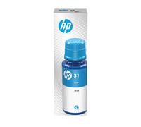 HP 31 Cyan Standard Capacity Ink Bottle (1VU26AE)
