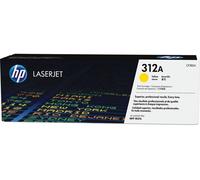 HP 312A Original LaserJet Yellow Toner Cartridge, Yellow