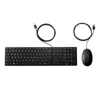 HP - 320MK tastiera USB Nero