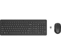HP 330 Wireless Mouse and Keyboard Combo Wireless Keyboard - Black, Black