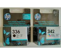 HP 336 / HP 342 Black / Colour Multipack - 2 Original Printer Ink Cartridges for HP Deskjet 5420 5420V 5432 5440 5440V 5440XI 5442 5443 D4100 D4145 D4155 D4160 D4163 Officejet 6300 6301 6304 6305 6307 6308 6310 6310V 6310XI 6313 6315 6318 Photosmart 7800 7838 7838V 7838XI 7850 7850V 7850XI C3100 C3110 C3125 C3135 C3140 C3150 C3170 C3173 C3175 C3180 C3183 C3185 C3188 C3190 C3193 C3194 PSC 1500 1503 1504 1507 1508