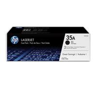 HP 35AD LaserJet original toner cartridge black standard capacity 2 x 1.500 pages 2-pack