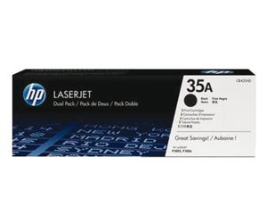 HP 35AD LaserJet original toner cartridge black standard capacity 2 x 1.500 pages 2-pack