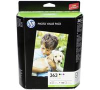 HP 363 Q7966EE Value Pack 6 Inks+150 Sheets Glossy Paper C5180 C7180 D7360 2016