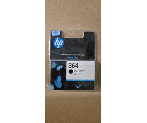 HP 364 Bkack Genuine Ink Cartridge - Original HP364, CB316EE 301, Dated 2025