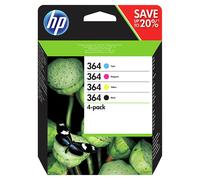 HP 364 Original Ink Cartridges - Black & Colour