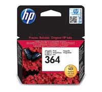 HP 364 Photo Black Original Ink Cartridge | Compatible with Photosmart B210c, B110c, B110e, B8550, 7520, HP DeskJet 3520, 3522, 3524, yield 130 pages (CB317EE)