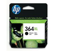 HP 364XL High Yield Black Original Ink Cartridge. Black ink type: Pigment-based ink Printing colours: Black Quantity per pack: 1 pc(s) Black ink page yield: 550 pages