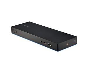 HP 3FF69AA USB-C Docking Station - Black