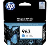 HP 3JA23AE 963 Original Ink Cartridge, Cyan, Single Pack