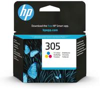 HP 3YM60AE 305 Original Ink Cartridge, Tri-Colour, Single Pack