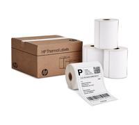 HP 4 x 6 Direct Thermal Shipping Labels 4 Rolls 250 Sheets per Roll Multipurpose Thermal Labels for Personal or Business Use Compatible with HP